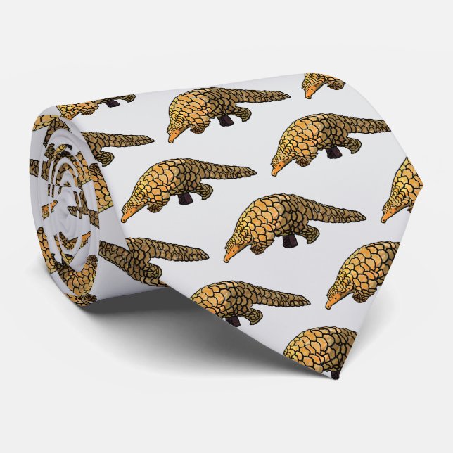 Cravate Pangolin (Roulé)