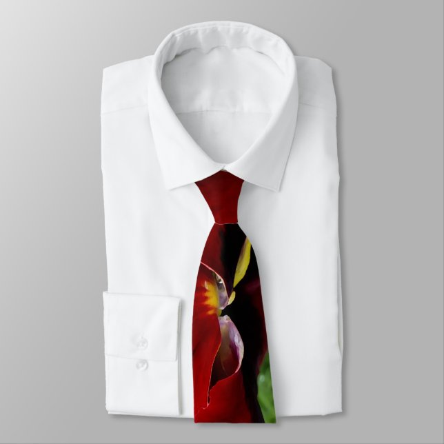 Cravate Pansement rouge vif (Attaché)
