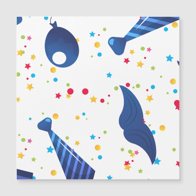 Cravate papa couleur bleue (Devant)