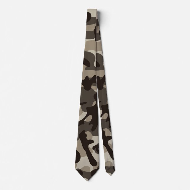Cravate Papier de soie camouflage de combat rapproché (Devant)