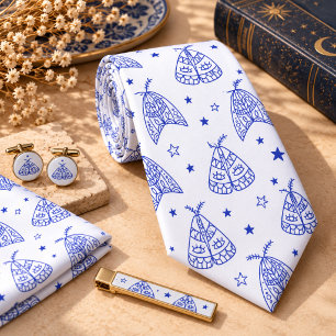 Cravate Papillon de nuit à motif floral