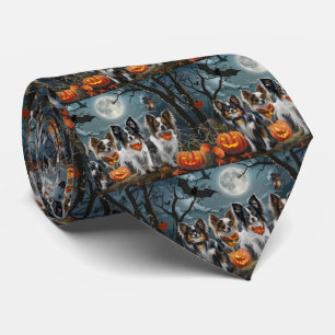 Cravate Papillon Halloween Éffrayant