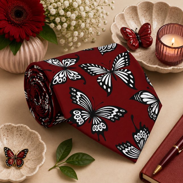 Cravate Papillon motif coloré (Créateur téléchargé)