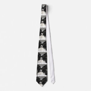 Cravate Papillon noir et blanc