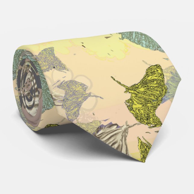 Cravate Papillon Tigre (Roulé)