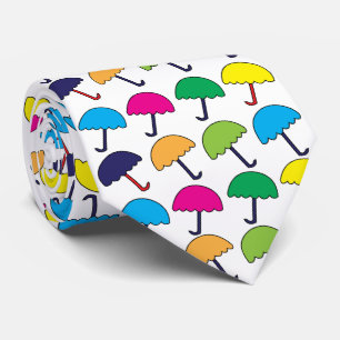 Cravate Parapluie coloré