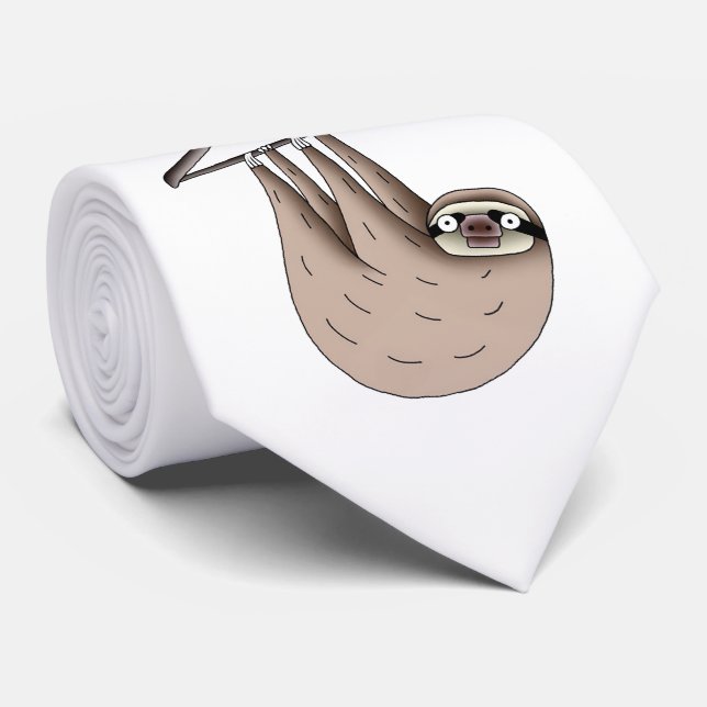 Cravate paresse accrochant sur le cintre (Roulé)