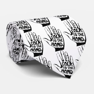 Cravate Parler À La Main