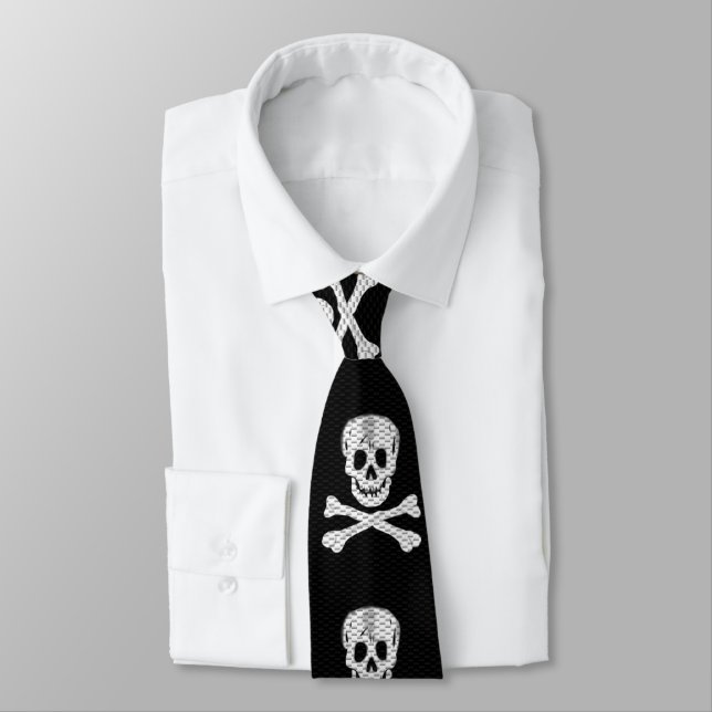 Cravate Parlez comme une journée de pirates (Attaché)