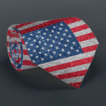 Cravate Parties scintillant look American USA Drapeau<br><div class="desc">Cette conception peut être personnalisée en choisissant l'option Modifier la conception. Vous pouvez également transférer sur d'autres objets. Contactez-moi à l'adresse colorflowcreations@gmail.com ou utilisez l'option conversation en haut de la page si vous souhaitez avoir cette conception sur un autre produit ou avez besoin d'aide. La parties scintillant est simulée. Voir...</div>