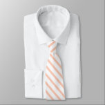 Cravate Pastel Orange Peach Stripes Couleur Solide Hommes<br><div class="desc">Belle couleur pastel orange pastel clair. Simple et moderne minimaliste style chic chic pastel aestethic dans la délicate couleur orange solide. Décor maison pastel orange, décor esthétique pastel orange, cuisine pastel orange, couleur pastel orange. Pastel orange printemps hommes cravate. Classic vintage rétro menthe orange pastel et rayures blanches motif, tendance...</div>