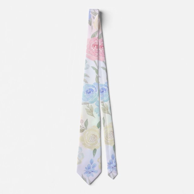Cravate Pastel vintage  (Devant)