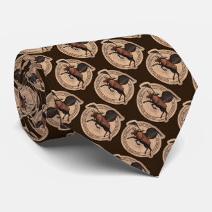 Cravate Patch Flying Moose Aviation