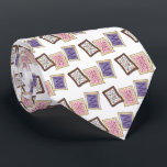 Cravate Pâtisseries grille-pain Petit-déjeuner Pâtisserie<br><div class="desc">Le design présente une illustration originale d'une rangée de pâtisseries chaudes au petit-déjeuner, recouvertes de glaçage et d'arroses. Idéal pour votre gourmet préféré ! Cette conception est également disponible sur d'autres produits. Beaucoup de modèles supplémentaires sur le thème de la nourriture disponibles. Ne vois-tu pas ce que tu cherches ?...</div>