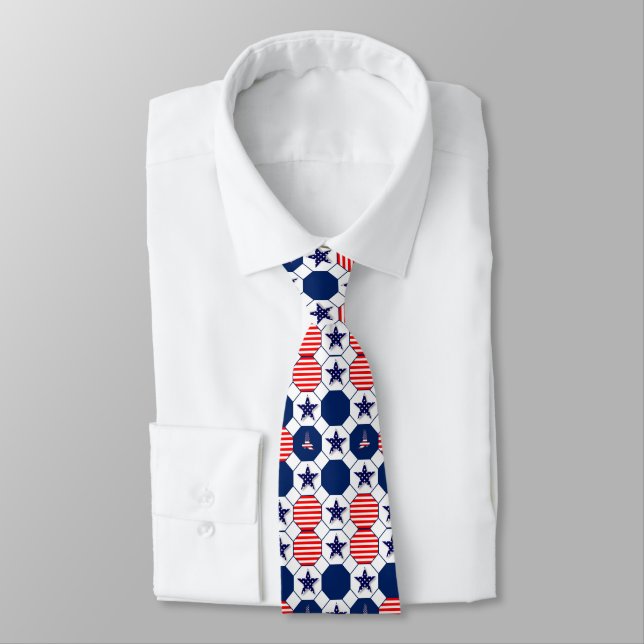 Cravate Patriotique (Attaché)
