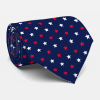 Patriotique rouge blanc foncé bleu marine étoiles 