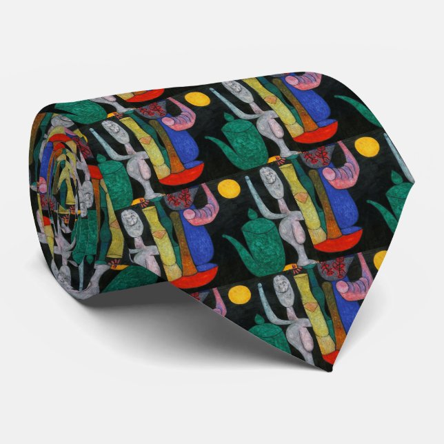 Cravate Paul Klee , “ without title (last still life) ” (Roulé)