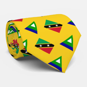 Cravate Paul McGehee "Nevis Flag"