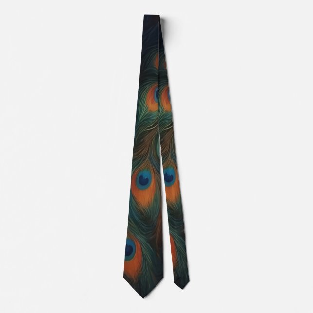 Cravate Peacock Neck Tie (Devant)