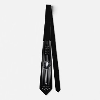 Cravate PEAFDOVE® SILVER EGG TIE — I AM A MAN Edition
