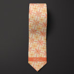 Cravate Pêche et sable Abstrait Floral<br><div class="desc">Élevez votre tenue mariage avec notre Cravate Floral Abstrait Peach and Sand. Le motif floral abstrait de pêche et de sable est à la fois unique et élégant. Assurez-vous de compléter votre look avec nos chaussettes de coordination pour une apparence polie.</div>
