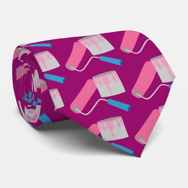 Cravate Peinture (Roulé)