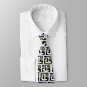 Cravate Peinture à collie à poils - Joli art original de c