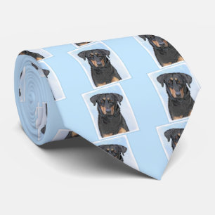 Cravate Peinture de Beauceron - Cute Original Chien Art
