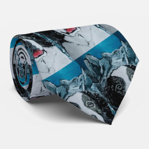 Cravate Peinture pyrénéenne Mastiff par Alfred Fox