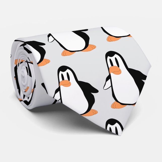 Cravate Penguin Design (Roulé)