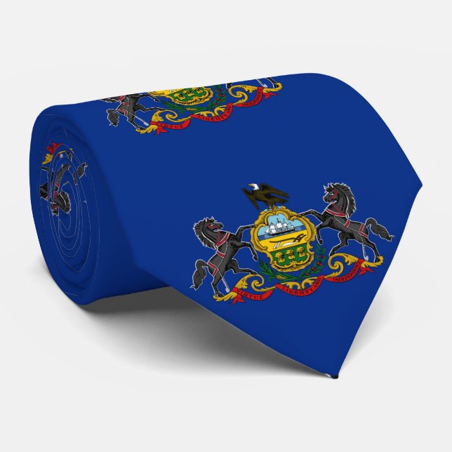 Cravate Pennsylvanie (Roulé)
