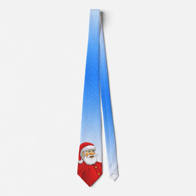 Cravate Père Noël (Devant)