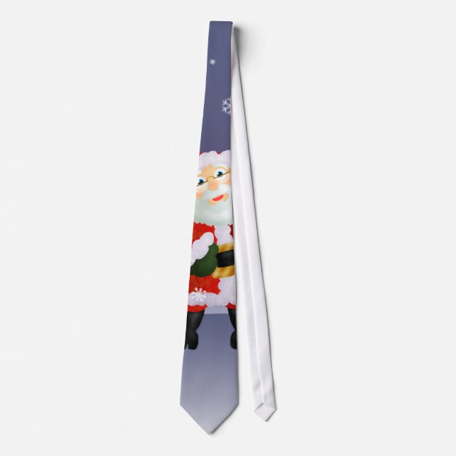 Cravate Père Noël (Devant)