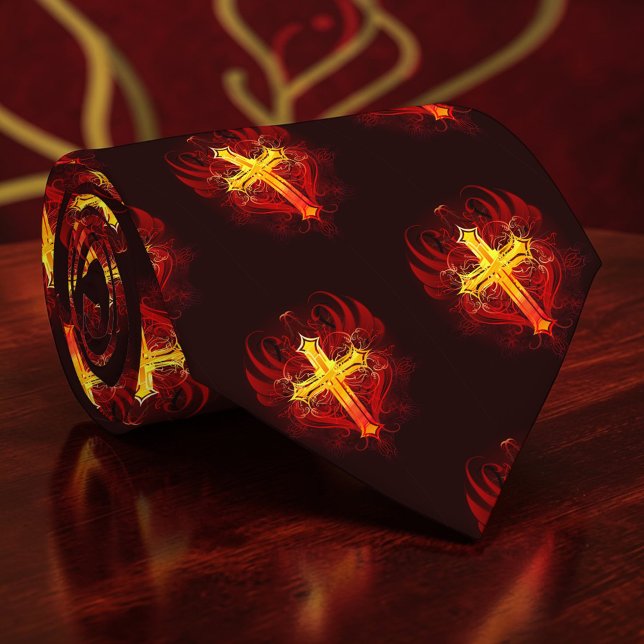 Cravate personnalisée Christianisme Chrétien (Créateur téléchargé)