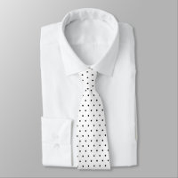Petit point Polka noir et blanc