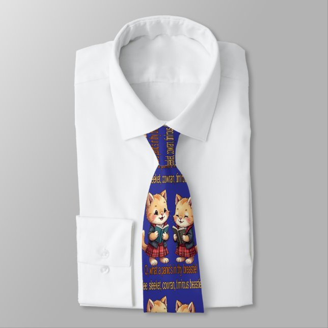 Cravate Petite, furtive, couarde bestiole timide  (Attaché)