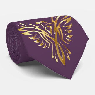 Cravate Pheonix d'or