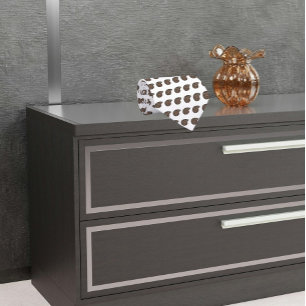 Cravate Photo d'Ammonite Fossil Carrelée