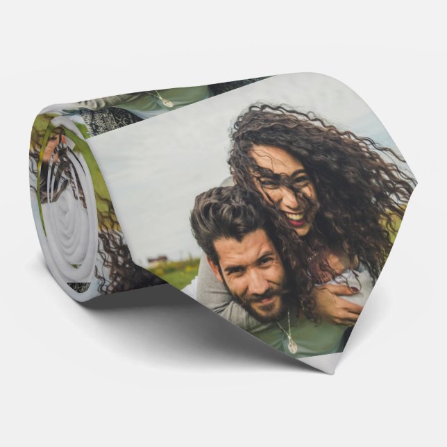 Cravate photo personnalisée (Roulé)