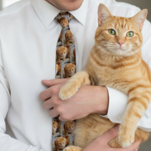 Cravate Photo Pet Cat Chien Photo Personnaliser Photo Pers