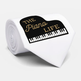 Cravate Piano Life Grand Piano