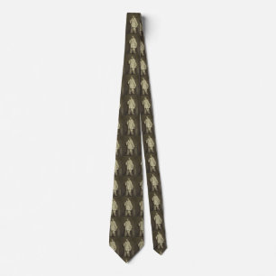 Cravate Pierrot Clown Vintage