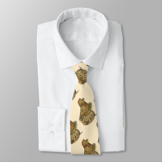 Cravate Pigeon Almond (Attaché)