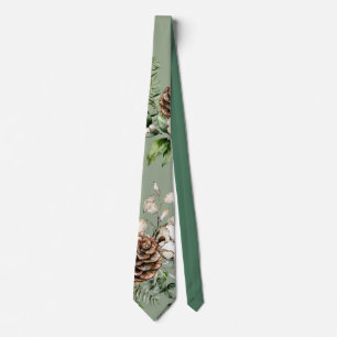 Cravate Pine Cônes ChristmasTie