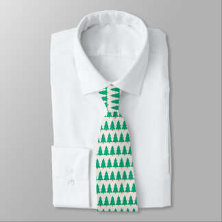 Cravate Pine Trees Holiday Neck Tie