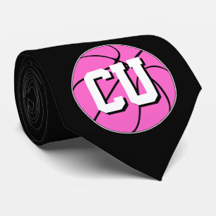 Cravate Pink Basketball Le cancer du sein Jeu de sensibili