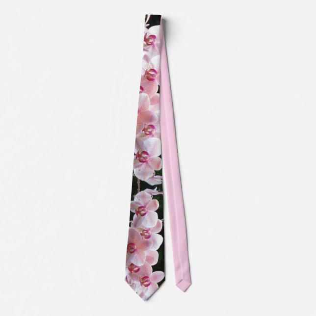 Cravate Pink Orchid Tie (Devant)