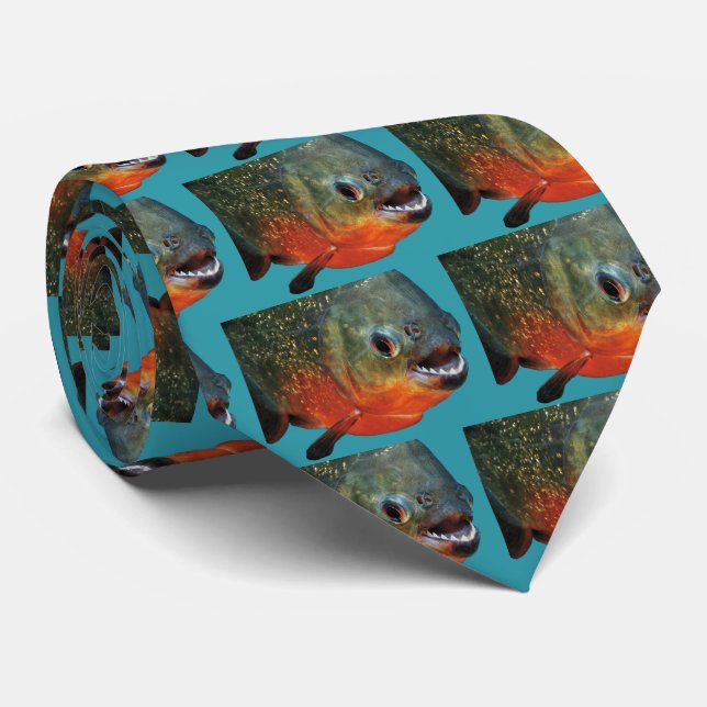 Cravate Piranha (Roulé)