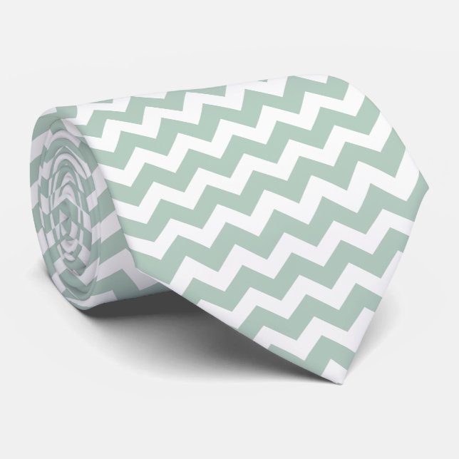 Cravate PixDezines chevron ajustable/couleur DIY (Roulé)
