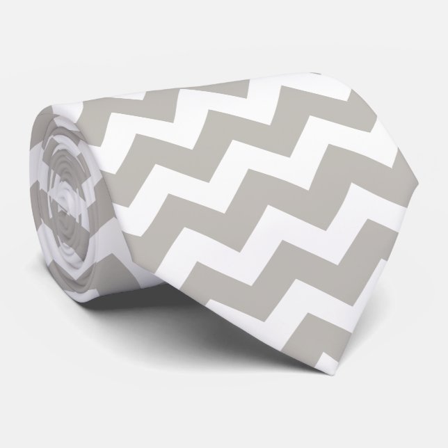 Cravate PixDezines chevron réglable/couleur DIY (Roulé)